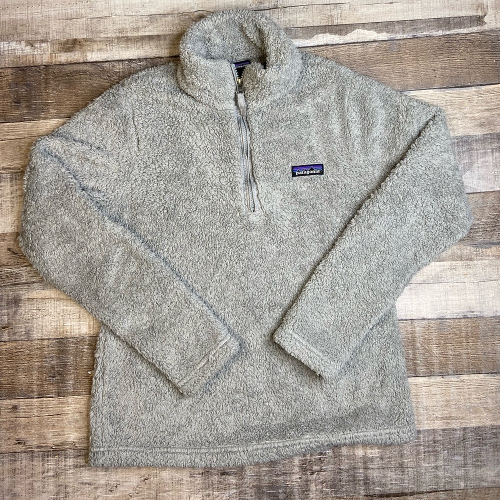 Patagonia Gray Fleece Pullover Los Gatos Jacket Small